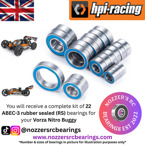 Hpi vorza nitro - hpi, buggy