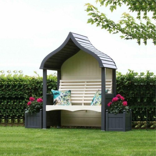 Wooden garden arbour orchard - wooden,