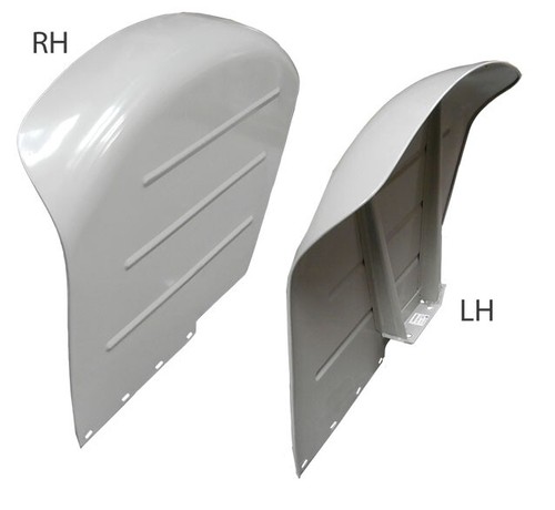Pair wings mudguards - pair, of
