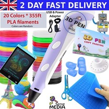 3D Printing Pen Kids Bundle - Birthday Gift set for Creative Minds
