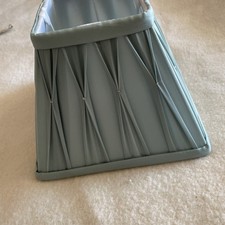 Laura Ashley Fenn Square Lampshade in Duck Egg 6”