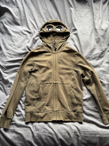 Company khaki zip hoodie - c.p.,
