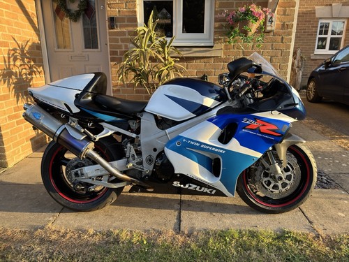 Suzuki tl1000r white blue - tl1000r, white/blue