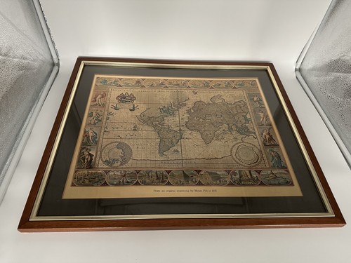 Moses pitt 1681 world map - moses, –