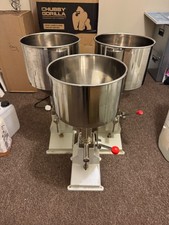 Liquid Filling Machine, Manual Bottle Filler 5-50ml, Stainless Steel Used