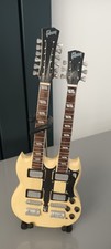 The Eagles. Don Felder. Gibson Twin neck. Minature Electric Guitar.