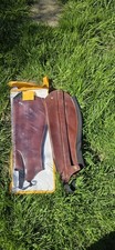 Brand New Brown Half Leather