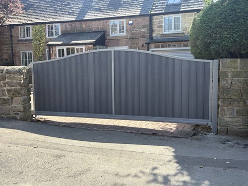 Composite sliding gate - gate, |