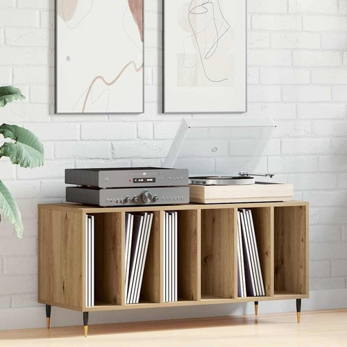 Modern wooden record vinyl - wooden,