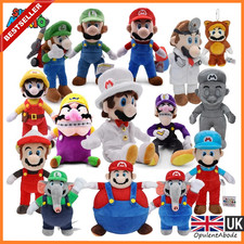 Super Mario Bros Nintendo Plush Toy Soft Stuffed Doll Plushie Kids Birthday Gift