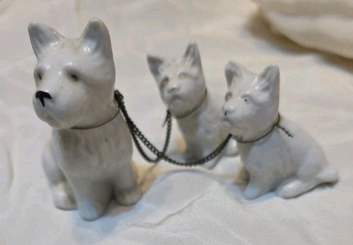 Hhh bisque porcelain westie - bisque,