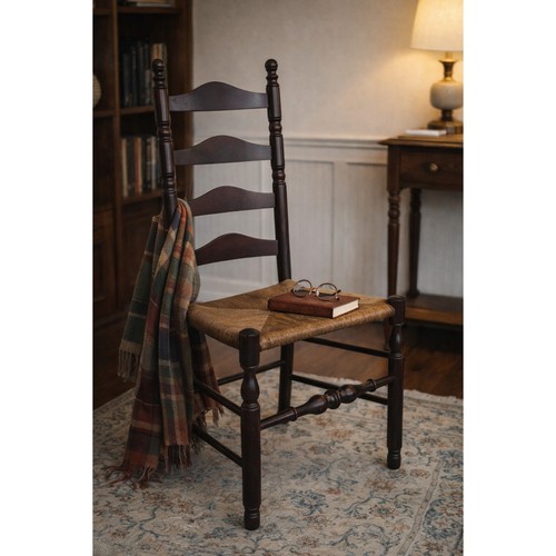 Antique american ladder back - antique,