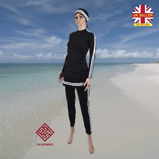 AlHamra Bahri 1-Piece Modest Burkini Swimwear Swimsuit Muslim Size 6 to 18 