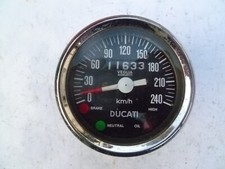 Ducati Bevel 750 900 Veglia Borletti Speedo 0 - 240 km/h