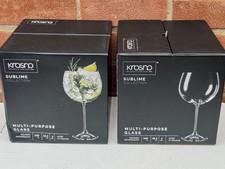 8x Krosno Glasses Sublime