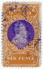(I.B) Australia - NSW Revenue : Stamp Duty 6d (NSW)
