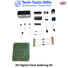 Digital Clock DIY Self Build Kit No Case - Soldering Learning Teaching Project