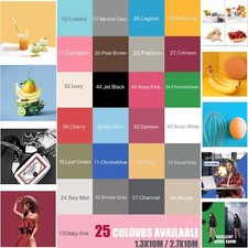 1.35x10M Photo Studio Seamless Paper Backdrop Background Paper Roll Multi Color