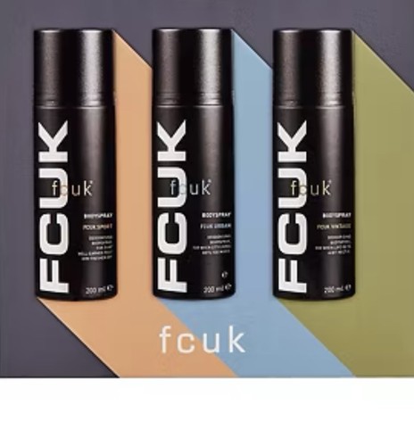 Fcuk one each body spray - one, of