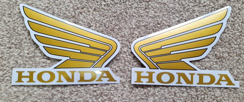 Honda pair gold fuel - gold,
