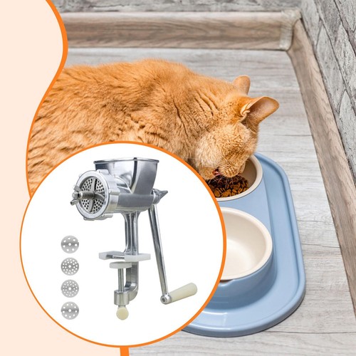 Manual pet food - food, machine