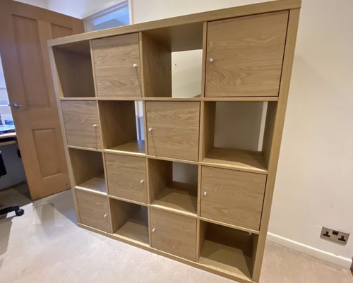 Ikea kallax oak - oak, effect