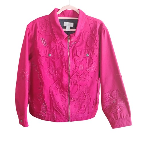Vtg banks pink floral - cj,