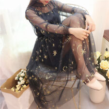 UK Women Ruffled Lolita Dress