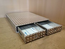 Aluminium 750mm deep chequer