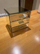 Medium Mirrored 3-Drawer