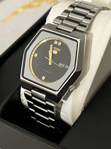 Seiko 6309 6070 black hex - 5,