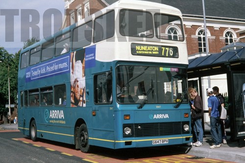 35mm colour slide arriva - colour, volvo