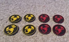 Abarth Wheel Centre Caps