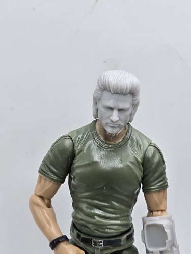 Printed jack burton head - 3d,