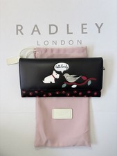 RADLEY ‘Hello Lovely’ Navy Bifold Matinee Leather Purse - BNWT