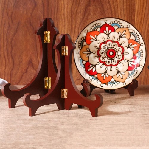 Wooden foldable storage holder - wooden,