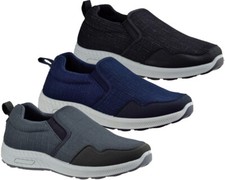 Mens Dr Keller Slip On Comfort Walking Lightweight Casual Loafers  Driving Shoes