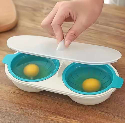 Egg cooker boiler double - egg,