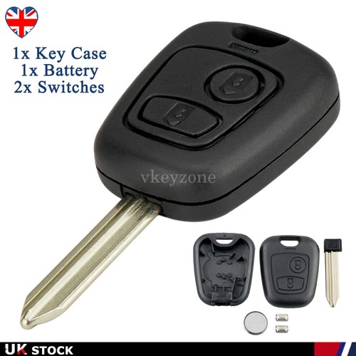 Button remote key fob case - button,