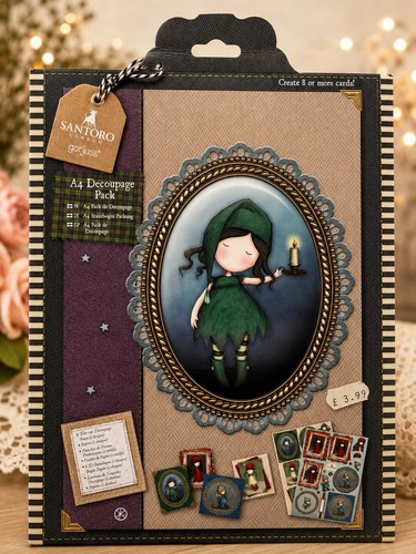 Santoro gorjuss decoupage - a4,