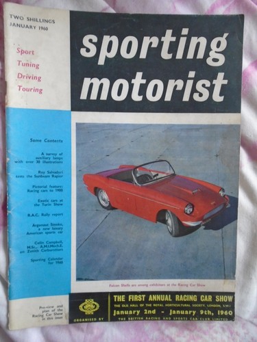Sporting motorist jan 1960 - motorist,