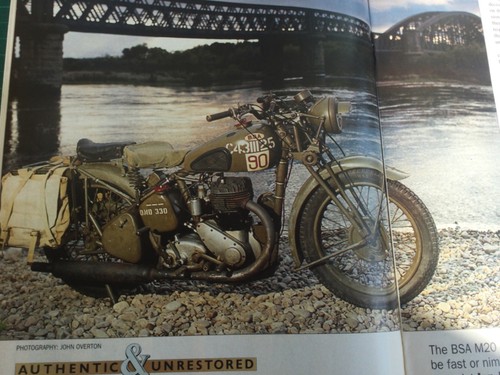 Bsa m20 military - bsa,