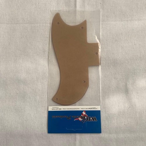 Music clear lefty pickguard - wd,
