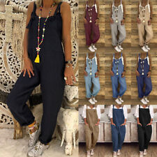 UK New Womens Dungarees