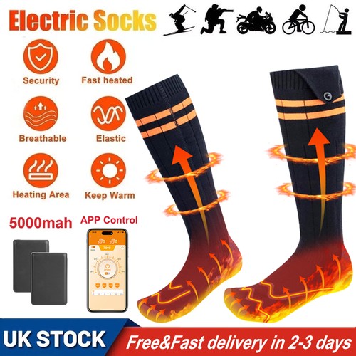 5000mah electric heated socks - 5000mah,