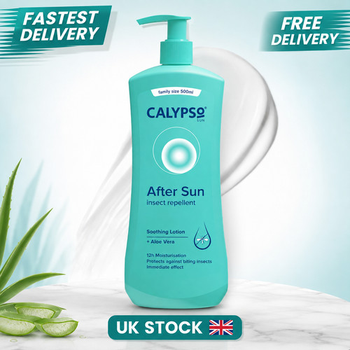 Calypso after sun with insect - calypso,