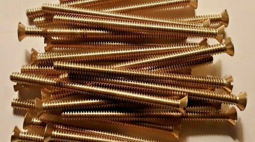 Flat head slotted - flat,