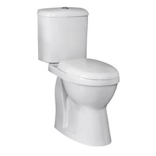 White Single Flush Comfort