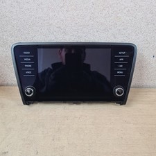 SKODA OCTAVIA 2017-2020 SAT NAV RADIO HEAD UNIT FULL SCREEN 5E0919605N