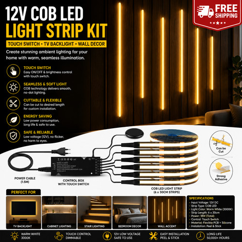 12v cob led - 12v, light